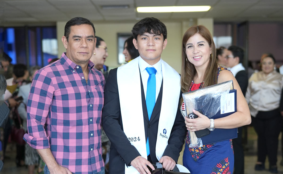 Iván, Emiliano y Ángela
