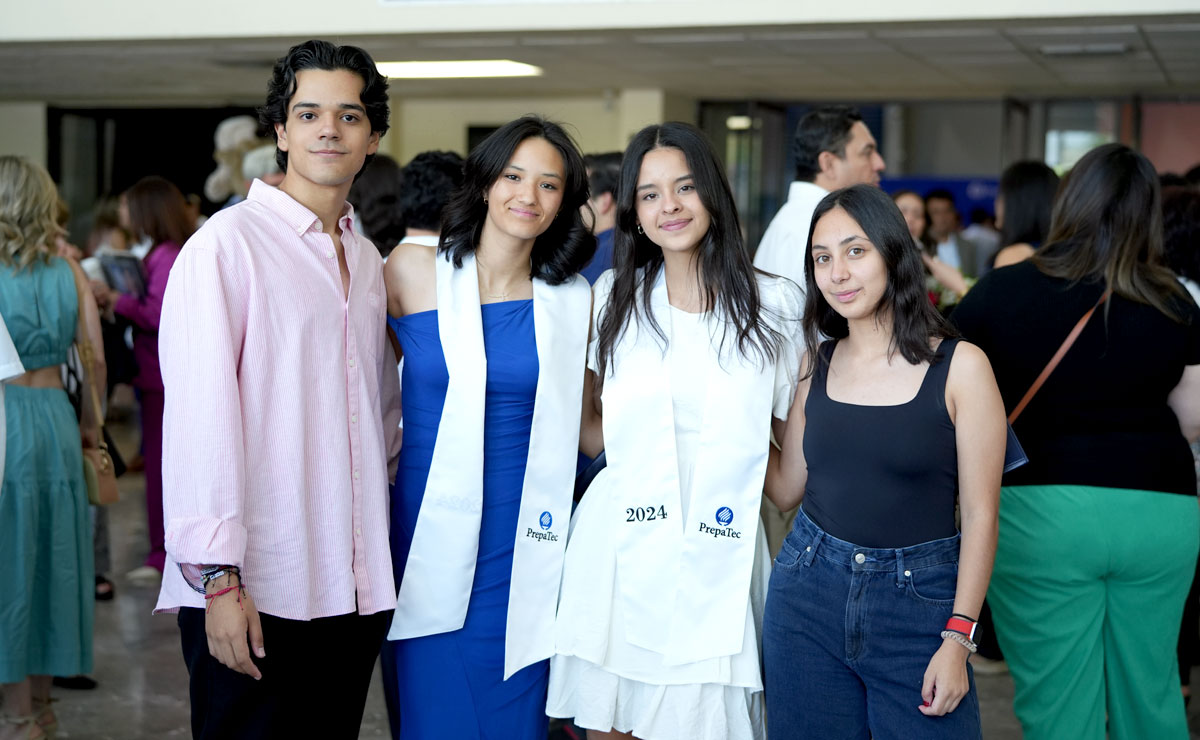 Pablo, Denisse, Daniela y Sofi