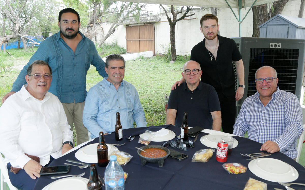 Alfredo Musalem, Jorge Berdejo, Óscar Valdez, Eduardo Vázquez, Rodrigo Vázquez y Daniel Martínez / Foto: Omar Valdez
