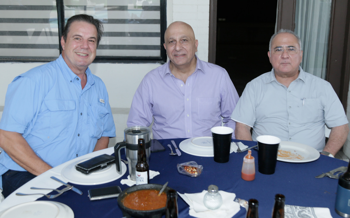 Carlos Serna, Antonio Letayf y Julio Torres / Foto: Omar Valdez