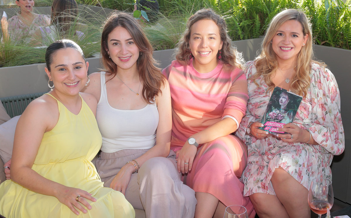 Caro González, Mayra Hoyos, Marcela Ibargüengoitia y Roble Torres / Foto: Daniel Saldívar