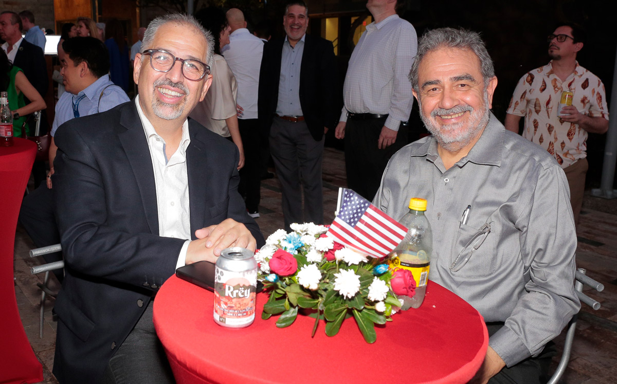 César Aguirre y Jesús González / Foto: Daniel Saldívar