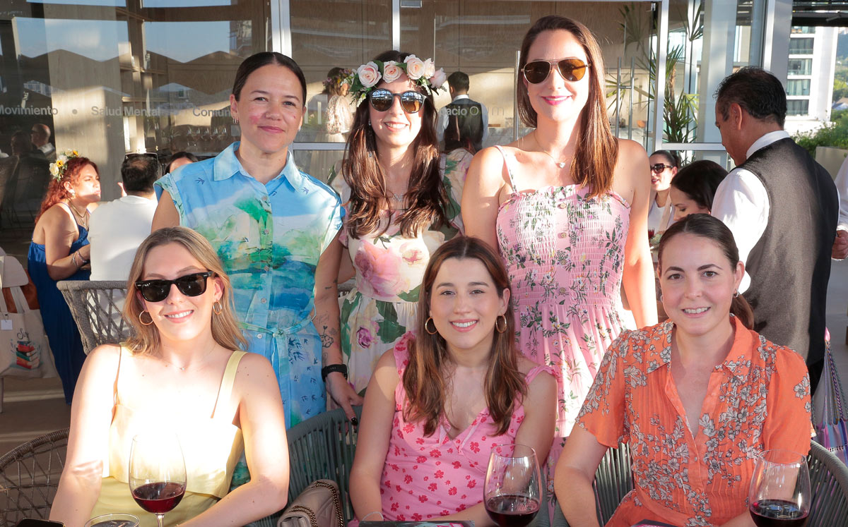 Cristina Gaytán, Ane Gutiérrez, Ahide Cantón, Daniela Carcano, Isabella González y Lucía Deschamps / Foto: Daniel Saldívar