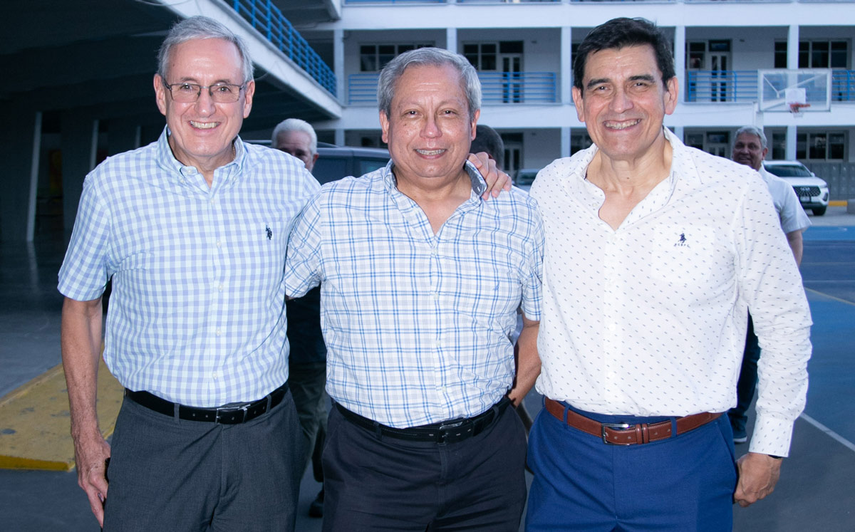 Enrique Hurtado, Fernando Olvera y Alfonso Ochoa / Foto: Roberto Alvarado