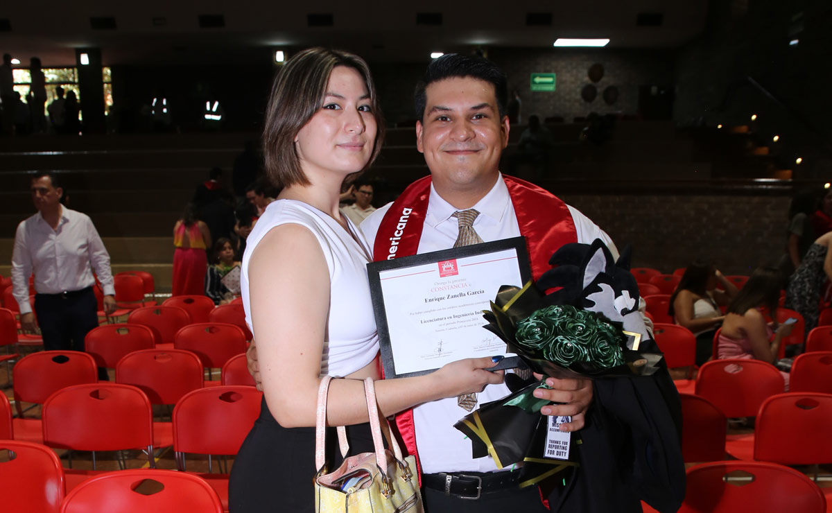 Geraldine y Enrique