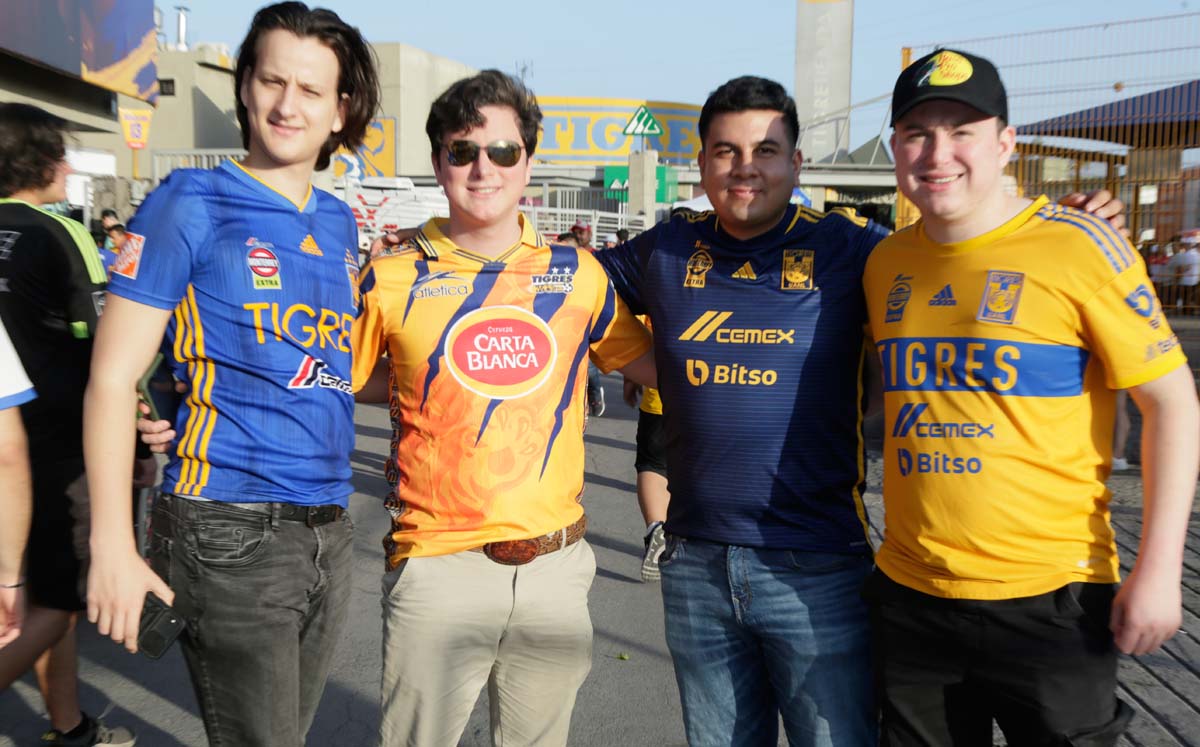 Iván Taméz, Glafiro Taméz, Javier Santibañez y Alan Taméz