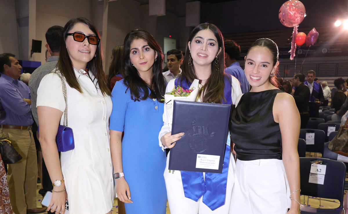 Jaquie, Marcela, Rocío y Fernanda
