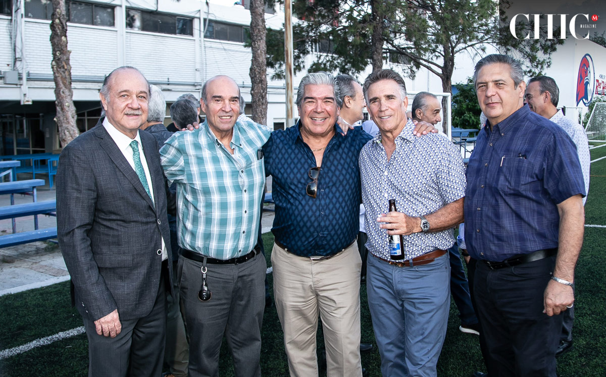 Javier Navarro, Jorge Villarreal, Rodolfo Treviño, Manuel Nájera y Pepe Martínez / Foto: Roberto Alvarado