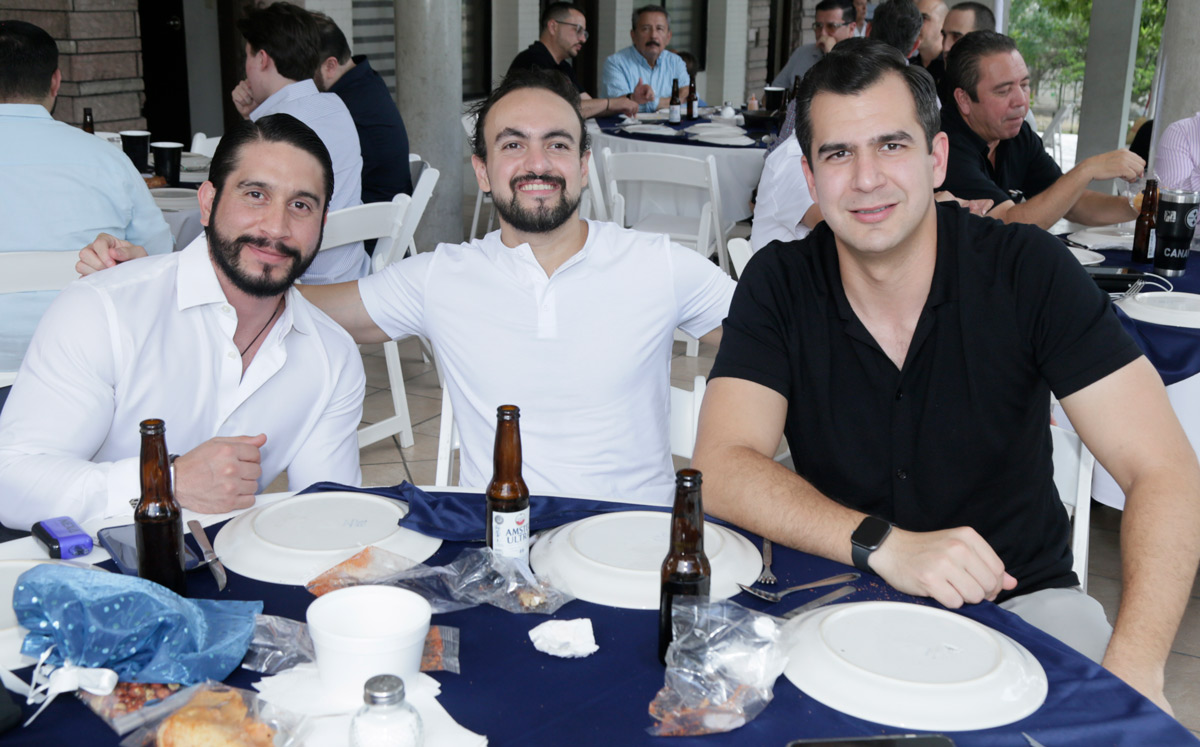 Javier Saldaña, Alejandro Aguilar y Carlos Garmilla / Foto: Omar Valdez