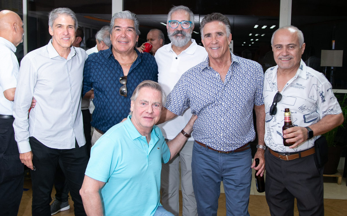 Jesús Herrera, Rodolfo Treviño, Mario Salinas, Manuel Nájera, Eduardo Menchaca y Rafael Petrochi / Foto: Roberto Alvarado