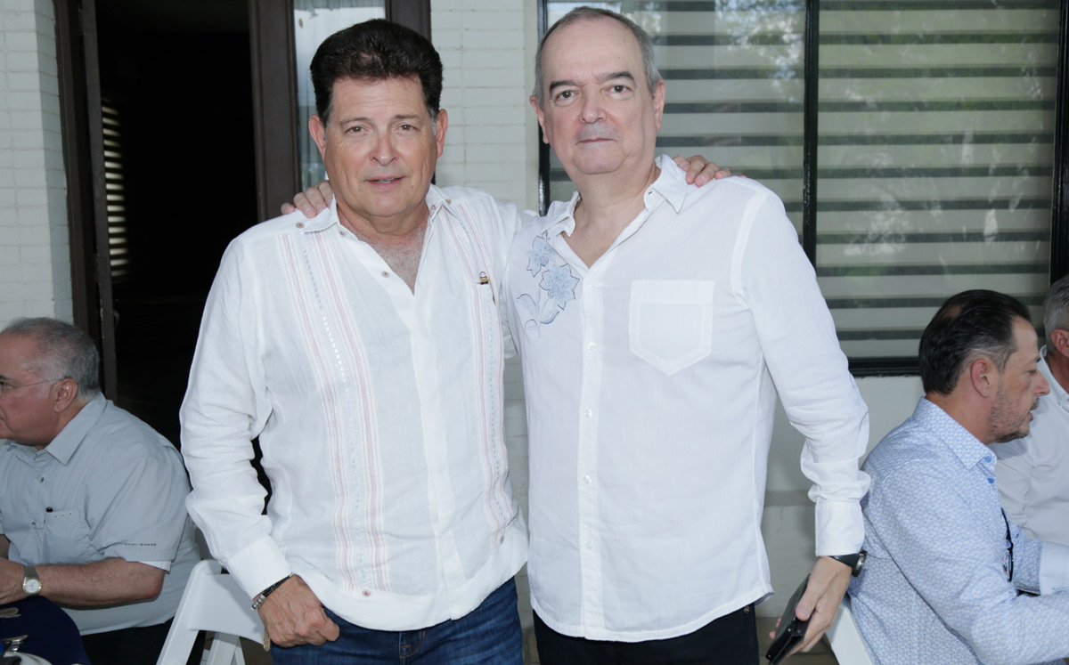 Jorge Montemayor y César Decanini / Foto: Omar Valdez
