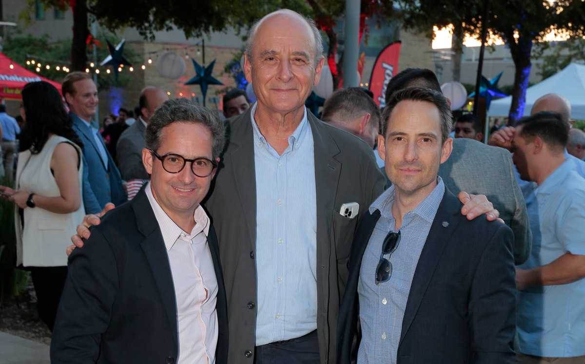 Juan Morales, Eduardo Padilla y Eugenio Morales / Foto: Daniel Saldívar