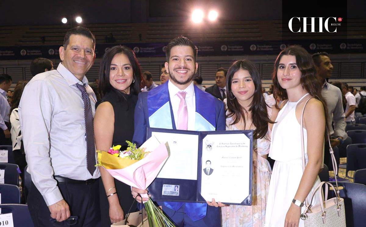 Manuel, Cecilia, Manuel, Melissa y Andrea