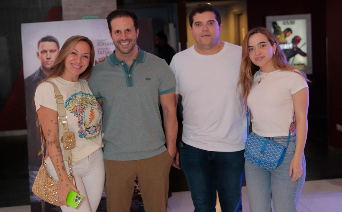 Maru Villarreal, Maximiliano Márquez, Javier Morales y Fernanda Cortés / Foto: Daniel Saldívar