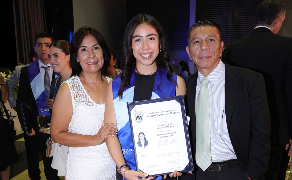 Mary, Daniela y Mario