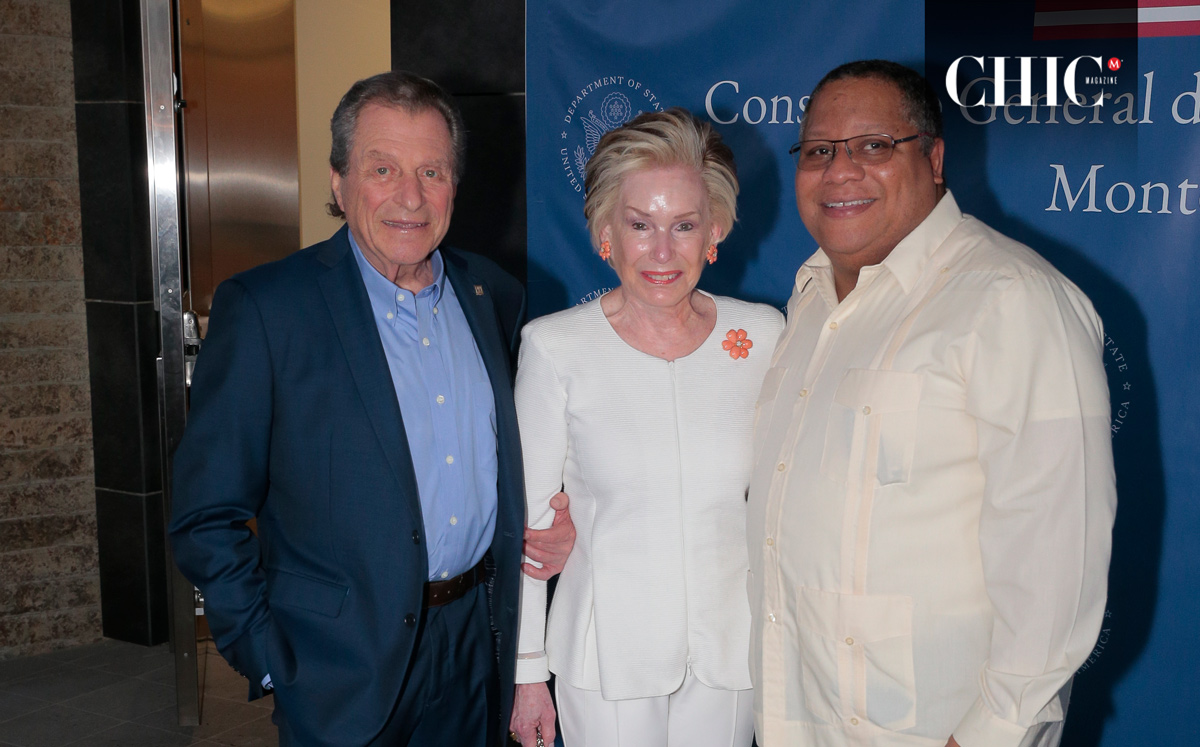 Miguel Schwarz, Betty Schwarz y Roger C Rigaud / Foto: Daniel Saldívar