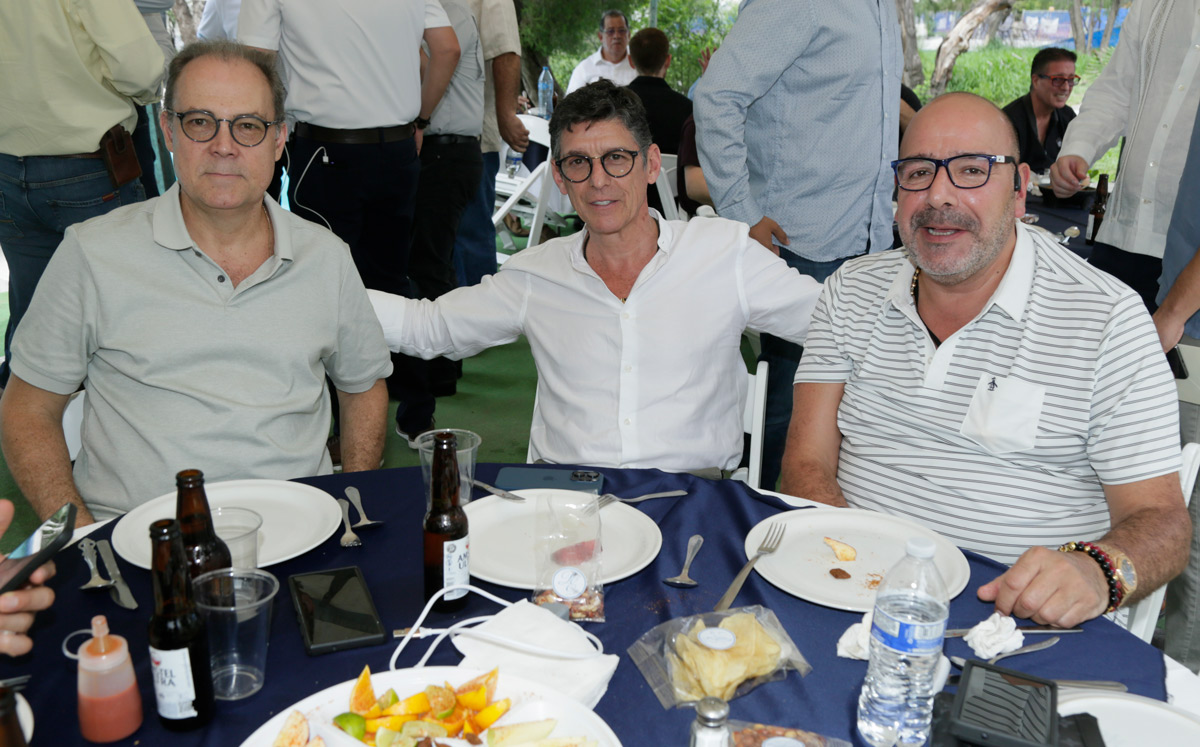 Óscar Ruiz, José Álvarez Tostado y Marcial Herrera / Foto: Omar Valdez