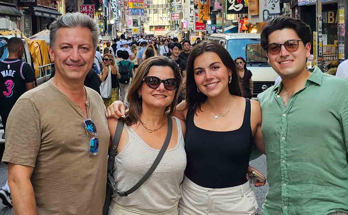 René Lobo, Pily Suárez, Daniela Lobo y Diego Lobo / Fotos: Cortesía