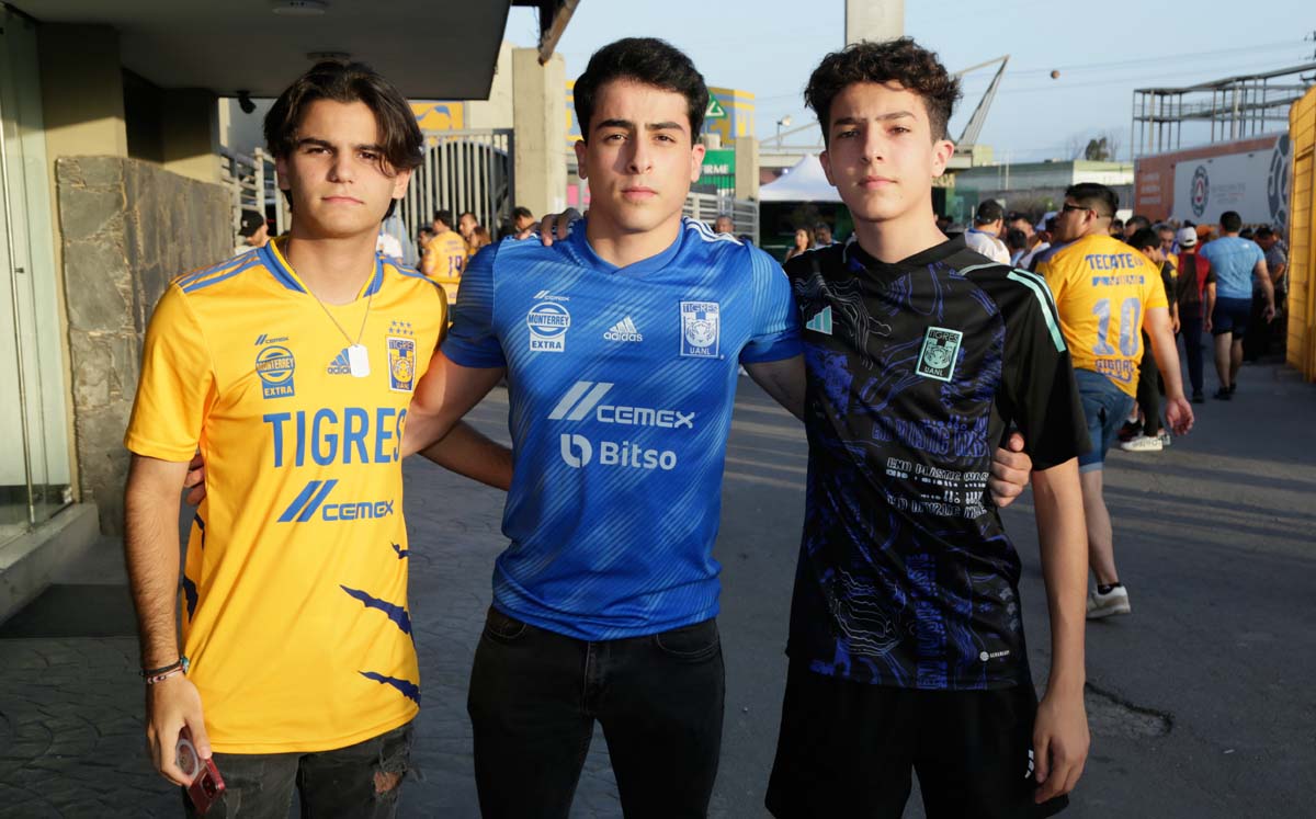 Santiago Pérez, Sebastián Lozano y Joaquín Lozano