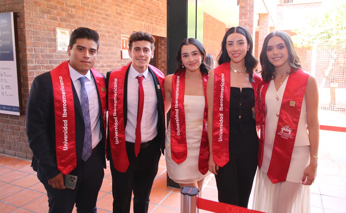 Sebastián, Yago, Renata, Marifer y Paulina