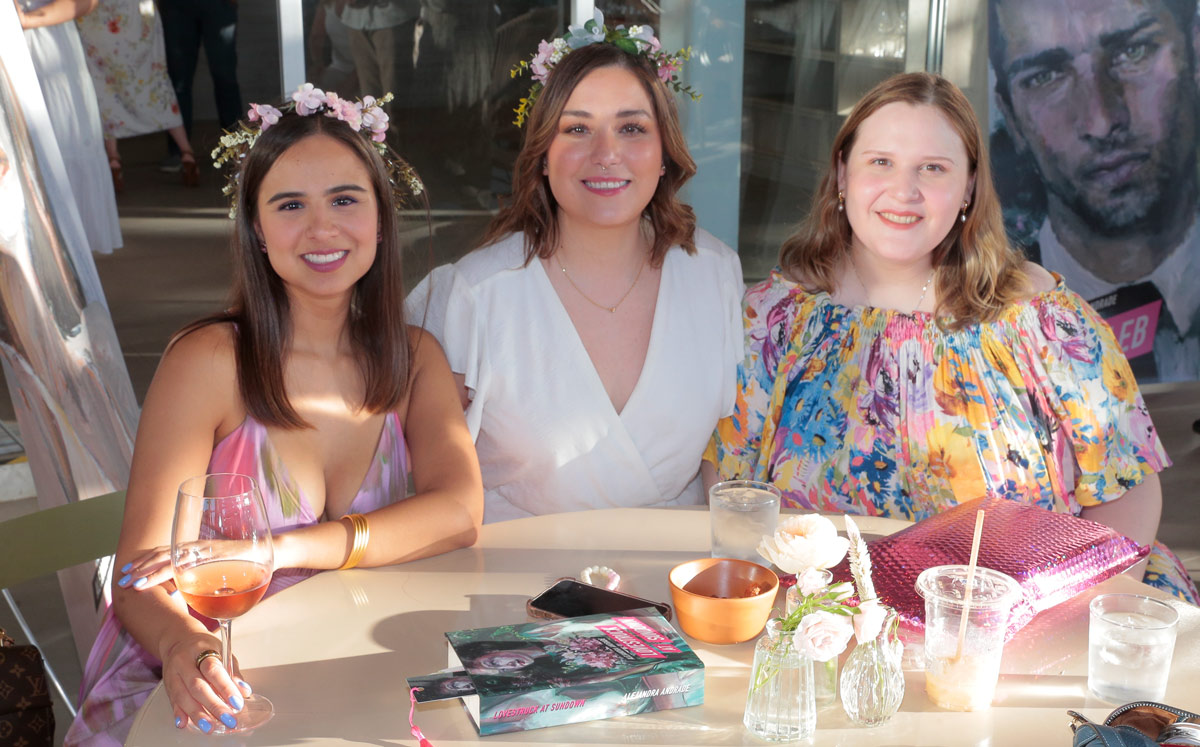 Sofía Cantú, Adriana Valero y Lucía Icazbalceta / Foto: Daniel Saldívar