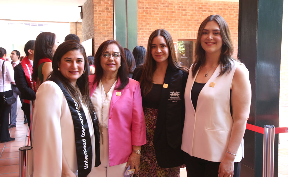 Sofía, Norma, Daniela y Gaby