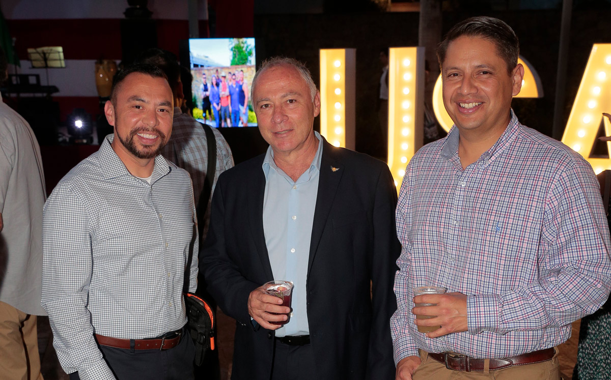 Steve Veloz, Manuel Padia y Bobby García / Foto: Daniel Saldívar