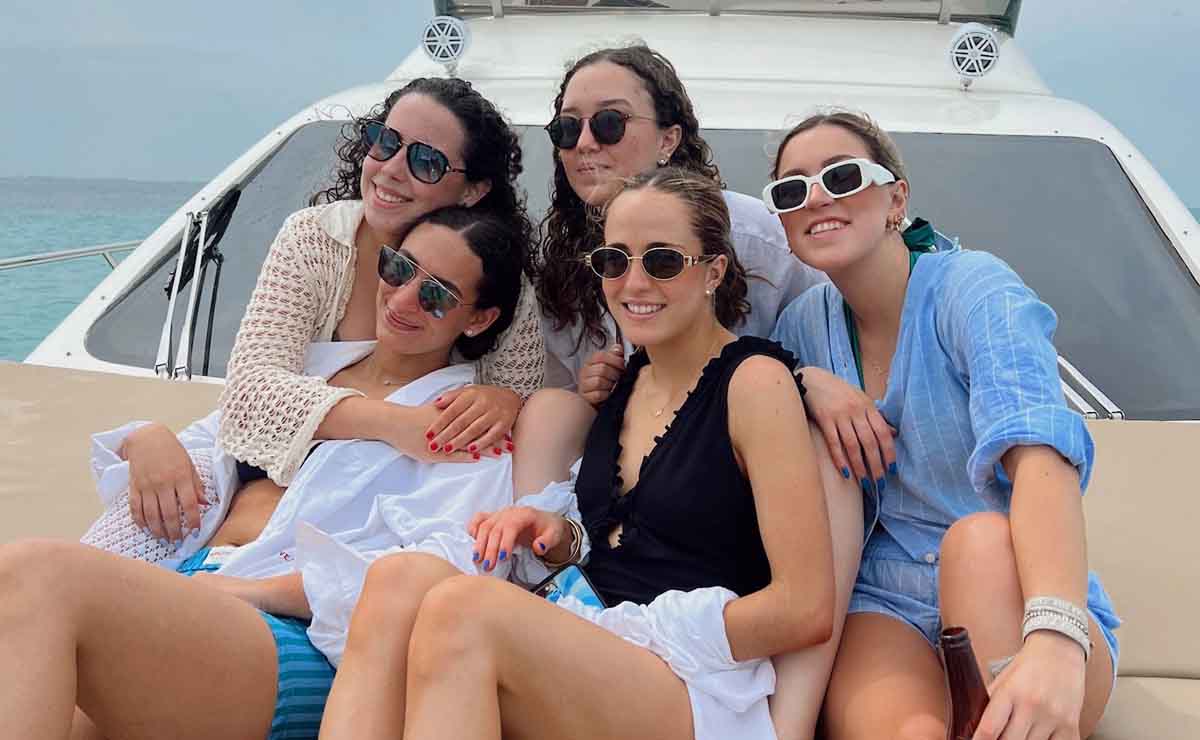 Ximena Haces, Noor Bechara, Fernanda Cedeño, Sofía Majuk y Balbina Robinson / Fotos: Cortesía