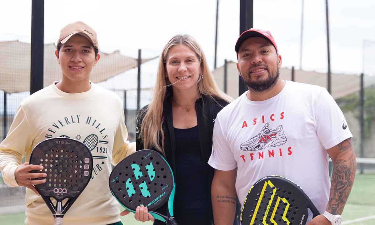 Gustavo Ariel, Juan Pablo Castillo y Nahir Peche