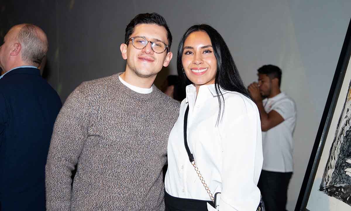 Hernán Valecillo y Gabriela Cabrera