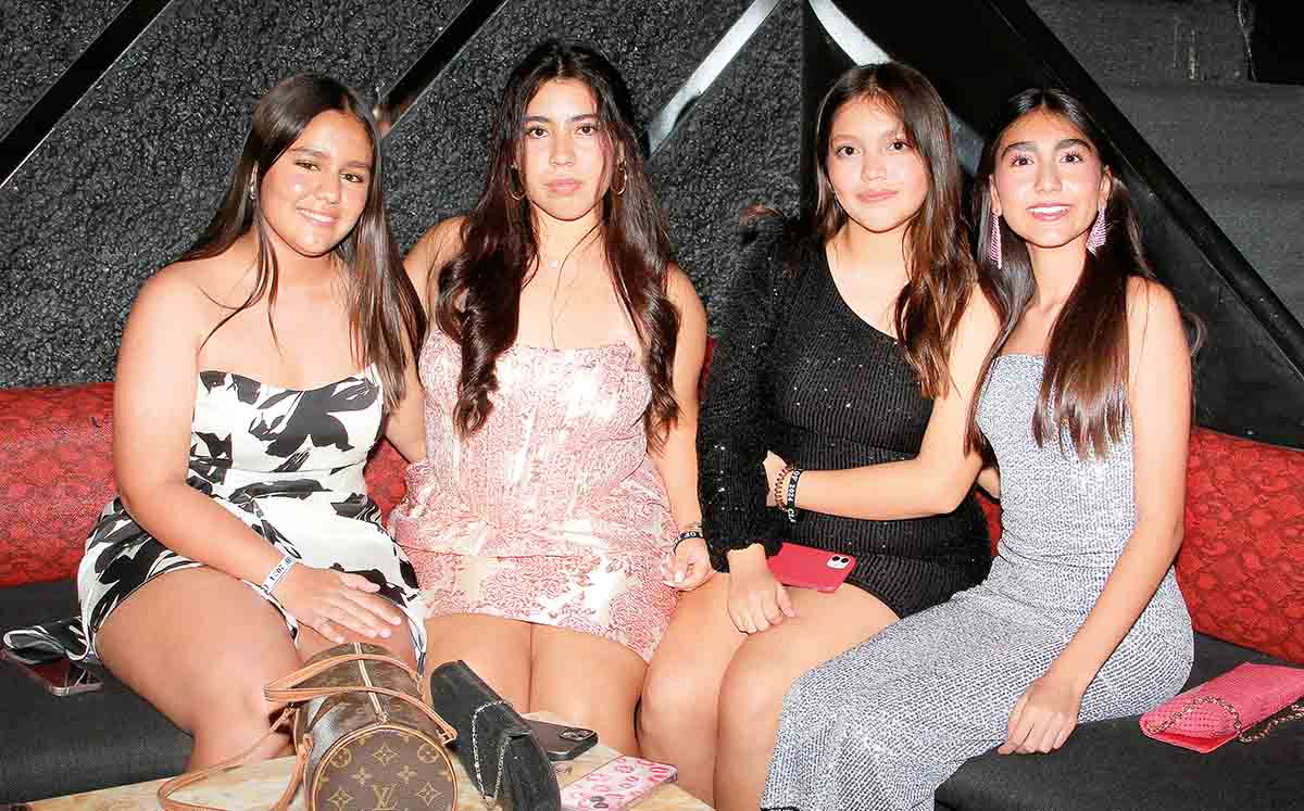 PAOLA SÁNCHEZ, ALEXA MAYEN, YARA HERNÁNDEZ Y PAULINA SILVA llegaron con sus mejores outfits
