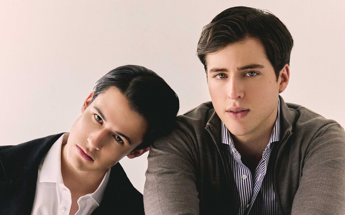 Pedro Baldo y Bruno Pizá , dos jóvenes actores promesa en México.