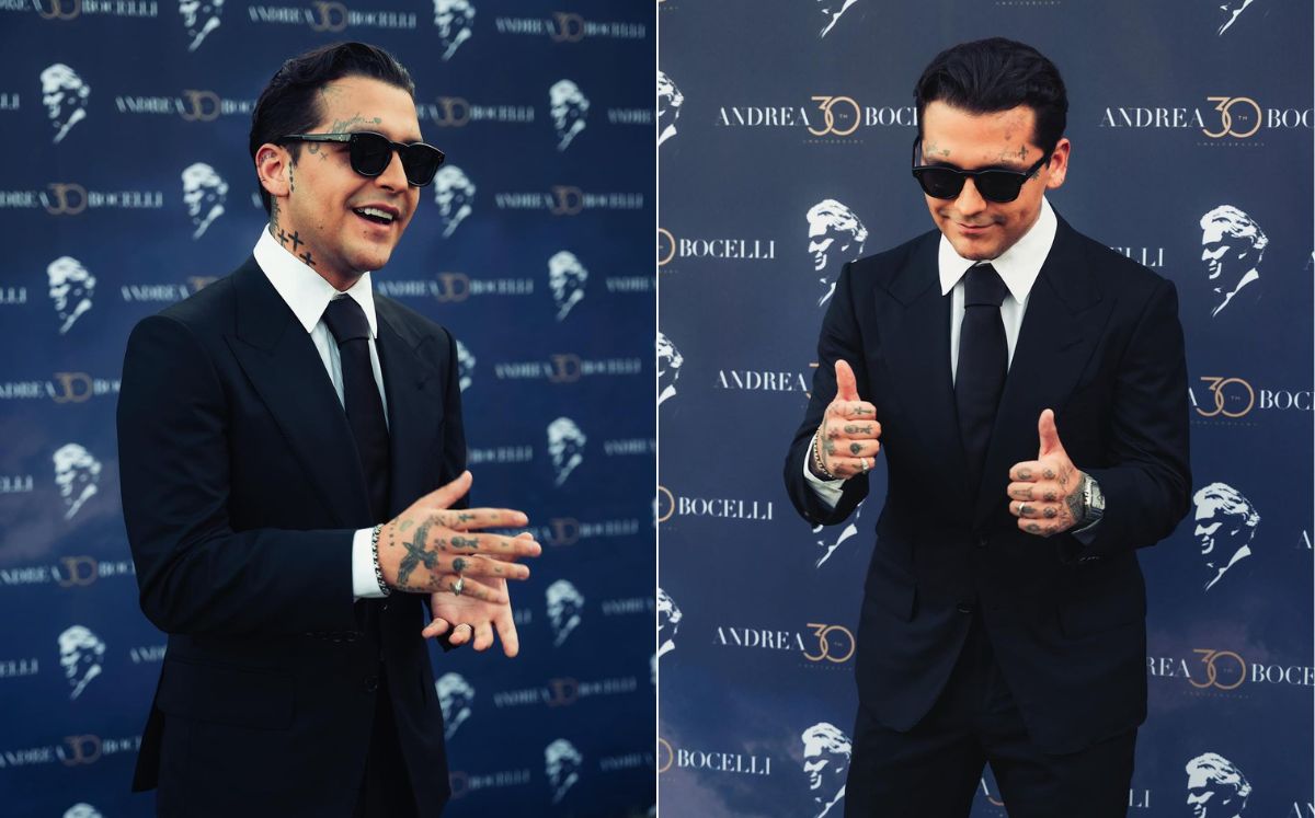 Christian Nodal lleva el look más elegante y formal (Instagram)