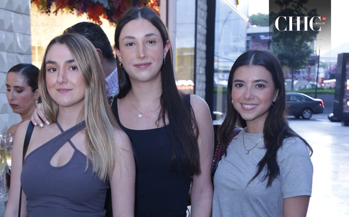Ana Georgina Cavazos, Verónica Sada y Lucía Balboa / Foto: Roberto Alvarado