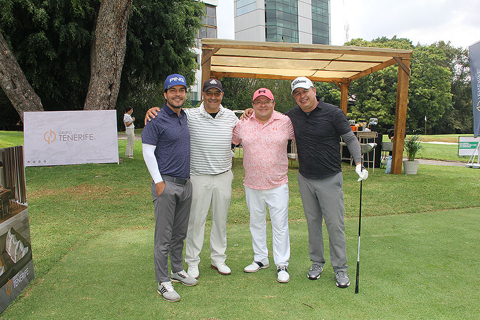 Armando Ramos, Miguel Rodríguez, Cesar Vázquez y Enrique Bustos