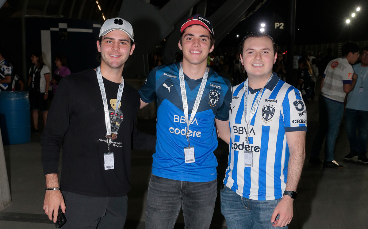 Beto Rojas, Diego Plata y Juventino Lozano / Foto: Daniel Saldívar
