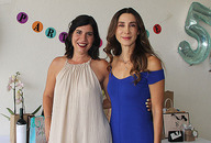 Gaby Macías y  Paloma Campos