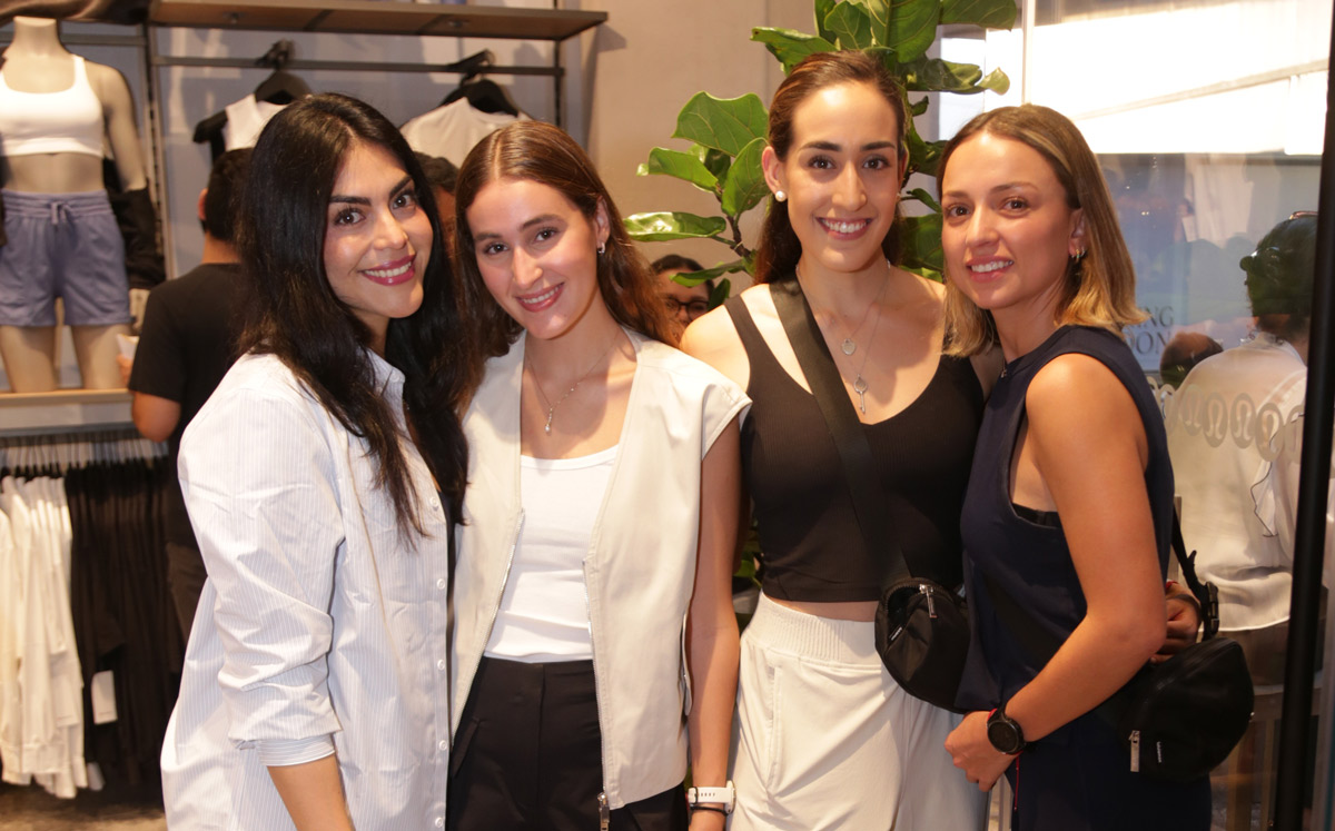 Gricel Salinas, Jimena Uribe, Nicole Goldberg y Mariana Mendoza / Foto: Roberto Alvarado