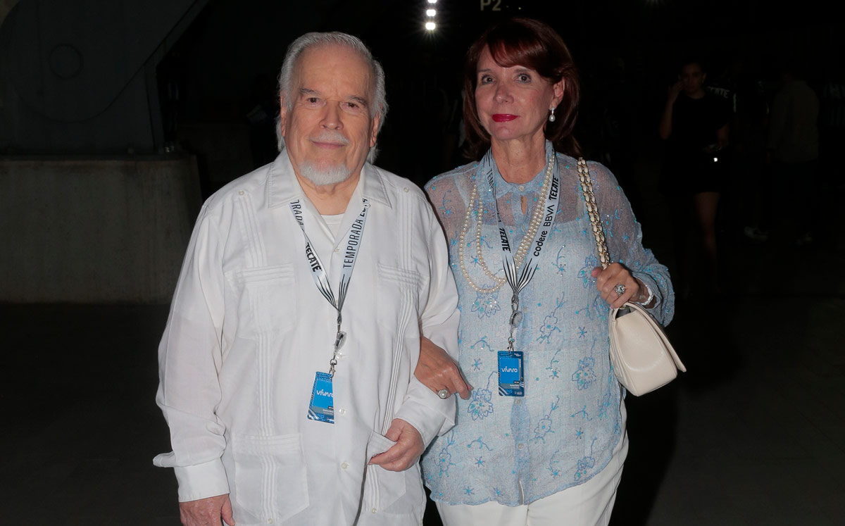 Gustavo De la Garza y Carmen Bortoni de De la Garza / Foto: Daniel Saldívar