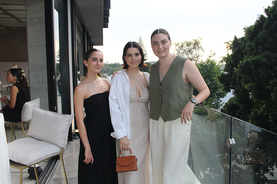 Jimena Faci, Cinthia Bañuelos y Sofía Rivas