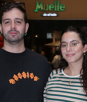 Jorge Medina y Rebeca Schürenkämper / Foto: Roberto Alvarado