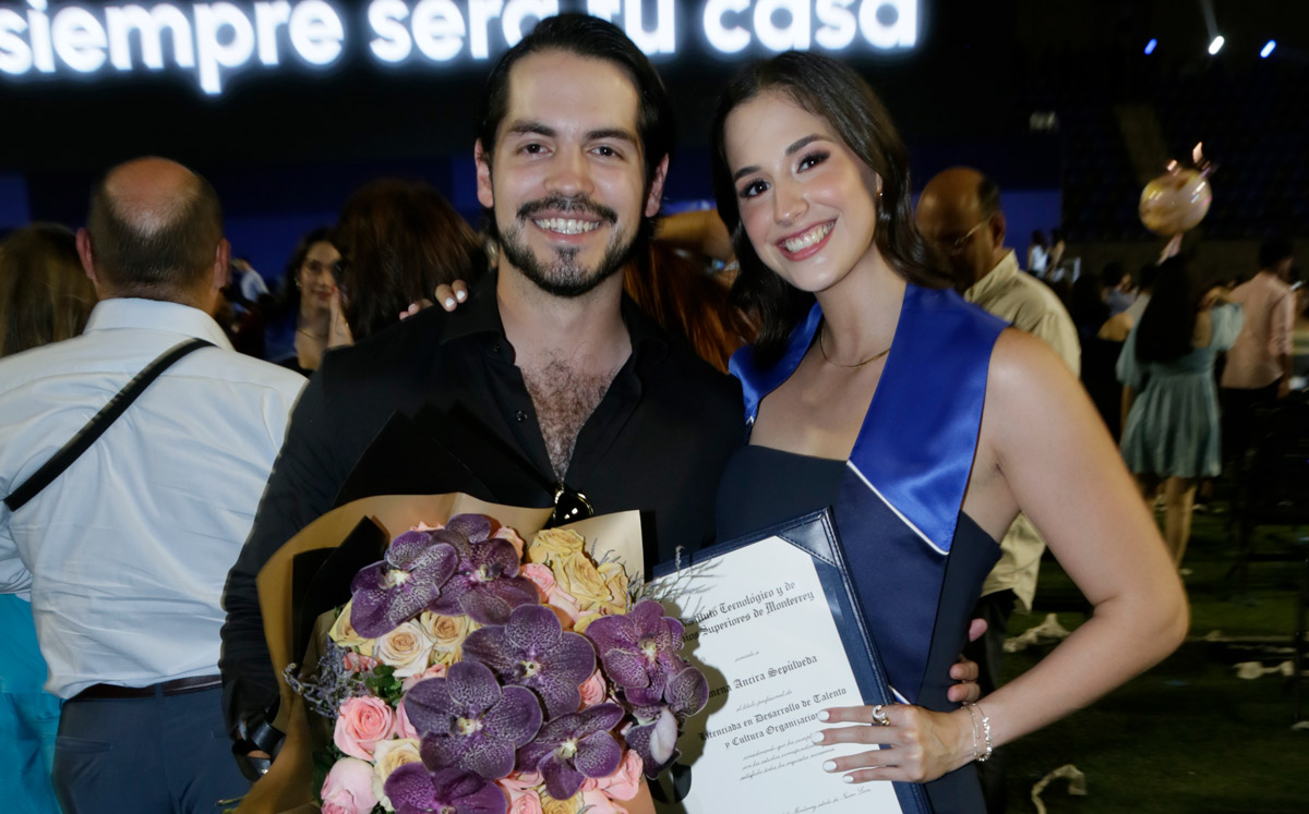 Juan Pablo Leal y Jimena Ancira / Foto: Omar Valdez