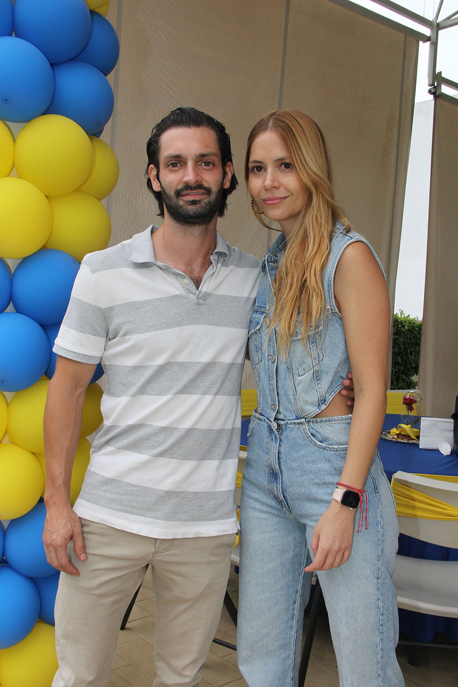 Juan Pablo Vallejo y Leslie Velarca