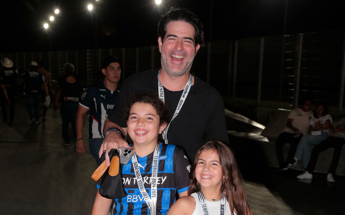 Lorenzo Garza, Mariel Garza y Galia Treviño / Foto: Daniel Saldívar