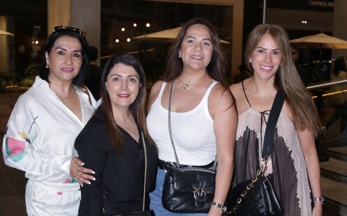 Lulú Gómez, Érika Jasso, Verónica Orozco y Katia Cepeda / Foto: Roberto Alvarado