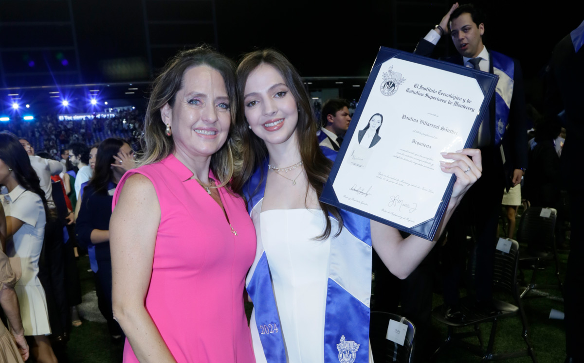 María Elena Sánchez y Paulina Villarreal / Foto: Omar Valdez