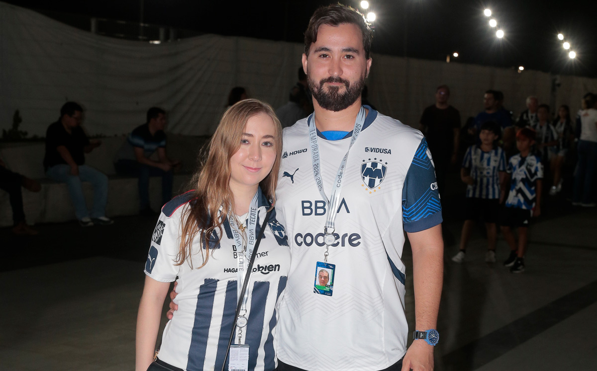 María Fernanda Treviño y Enrique Riojas / Foto: Daniel Saldívar