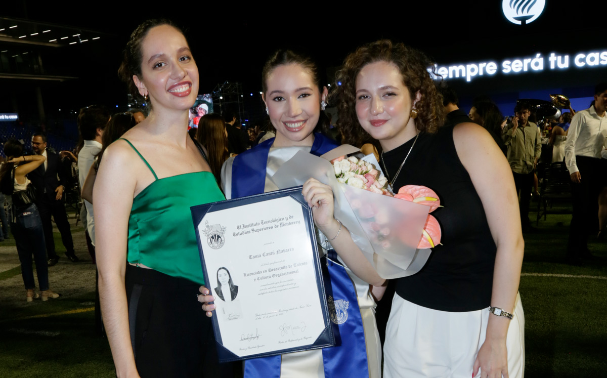María Paola Cantú, Tania Cantú y Regina Cantú / Foto: Omar Valdez