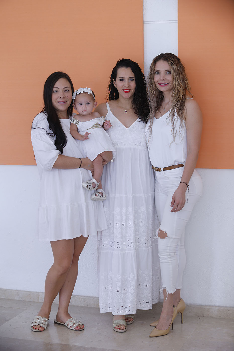 Martis Orozco, María Sofía Castellanos, Carmina Sobarzo y Shantal Vizcaino