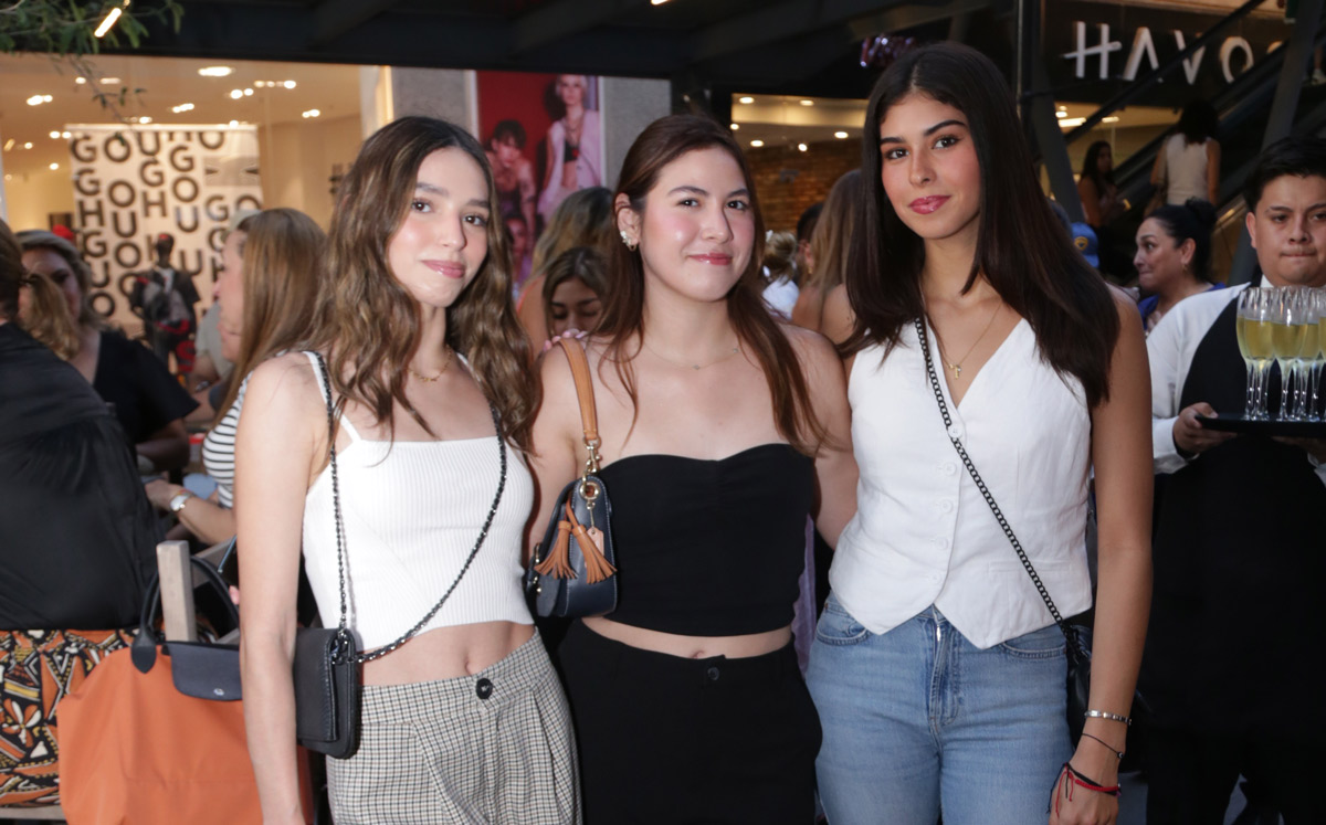 Reneé Lizárraga, Alessia Tona y Valeria Aguilar / Foto: Roberto Alvarado